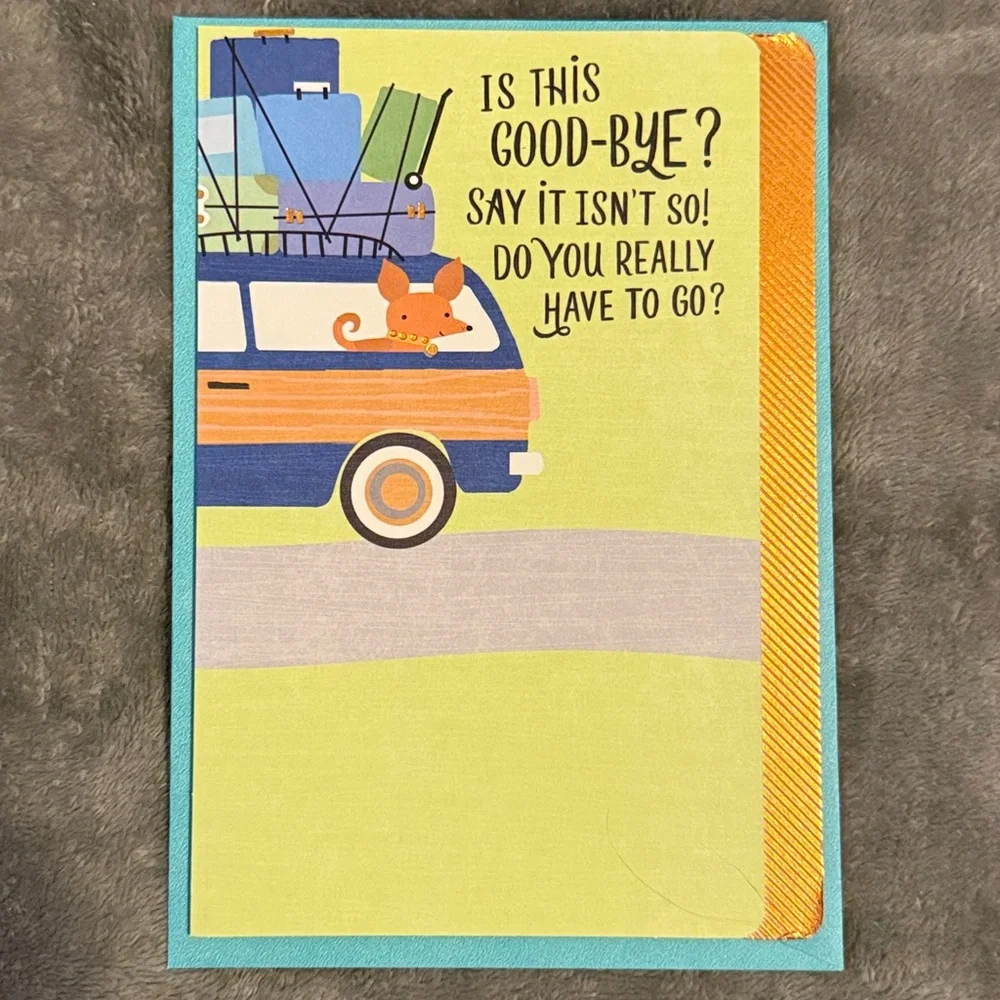 🌻 Bundle of 2 Hallmark Farewell Cards